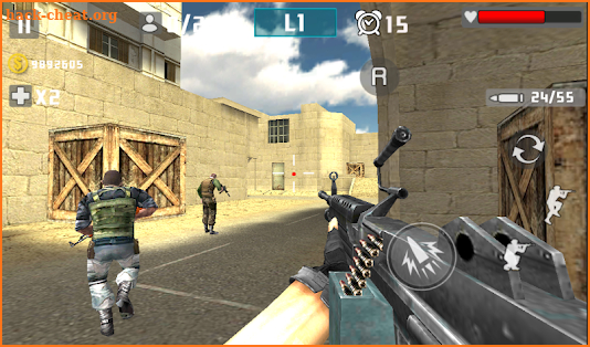 Gun Shot Fire War screenshot