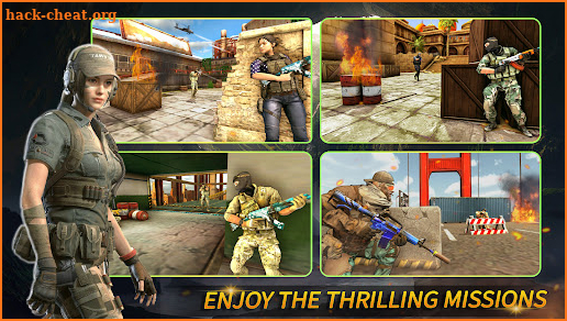 Gun Strike 3d : Cover Shooting Game screenshot