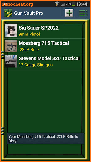 Gun Vault Pro screenshot