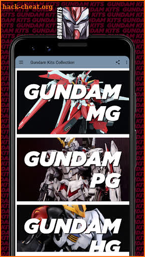 Gundam Build Kits Collection (Gunpla) screenshot