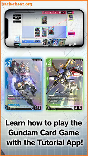 GUNDAM CARD GAME Teaching App screenshot