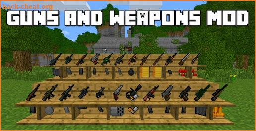 Guns & Weapons Mods for Minecraft PE screenshot