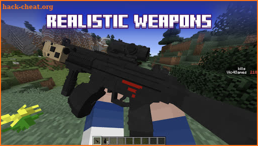Guns Mod for Minecraft ™ PE - Weapons Mods screenshot