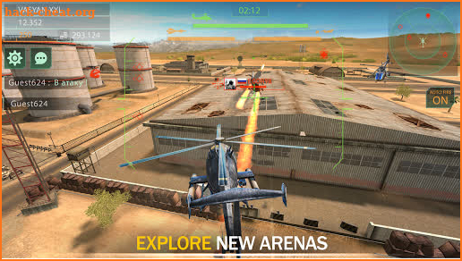 Gunship Force: Battle of Helicopters screenshot
