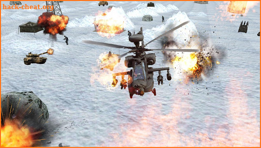 Gunship Helicopter Heavy Action Battle 2018 screenshot