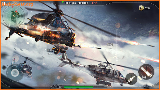 GunShipWar : Helicopter Strike screenshot