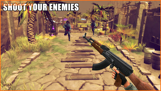 Gunslinger : Free Fire FPS commando Shooter screenshot