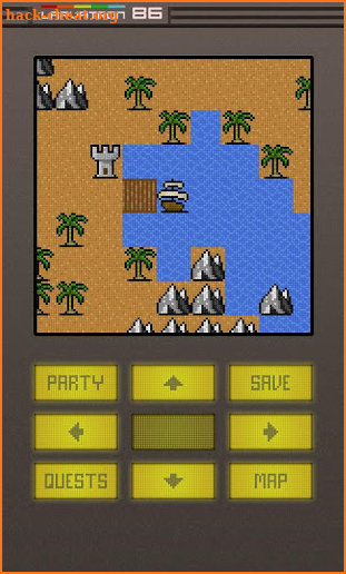 Gurk II, the 8-bit RPG screenshot