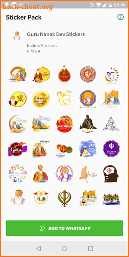 Guru Nanak Stickers for Whatsapp - WAStickerApps screenshot