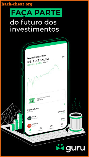 Guru - stocks, BDR and cripto screenshot