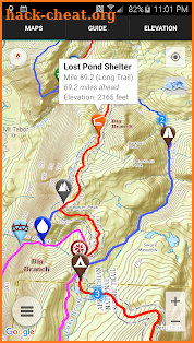 Guthook's Long Trail Guide screenshot