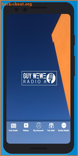 Guy Wewe Radio App screenshot