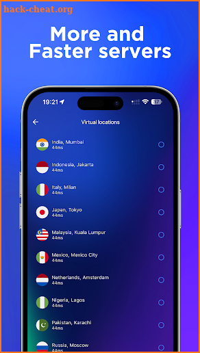 GVPN-Global VPN, local access screenshot