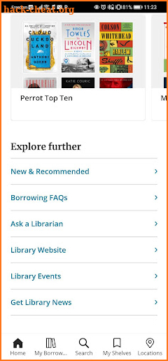 GWLibrary screenshot