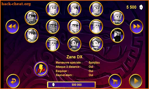 Gyara Lego Ninja Tournament GO screenshot