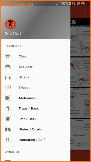 Gym Chart Offline screenshot