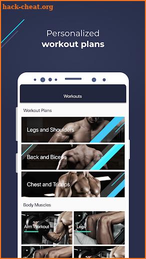 Gym Done , Workout Planner & Fitness Tracker screenshot