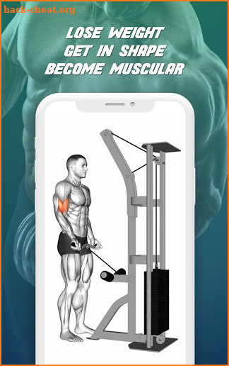 Gym Exercise - Fitness & Bodybuilding Workout screenshot