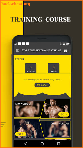 Gym Fitness&Workout At Home screenshot