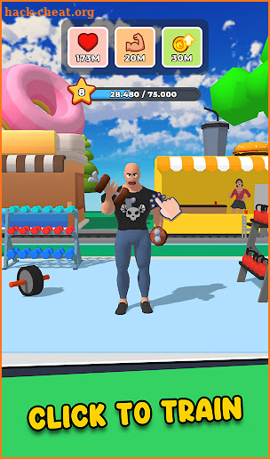 Gym Idle Clicker: Fitness Hero screenshot