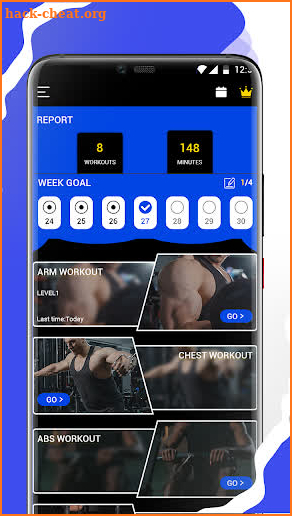 Gym Planner—Workout screenshot