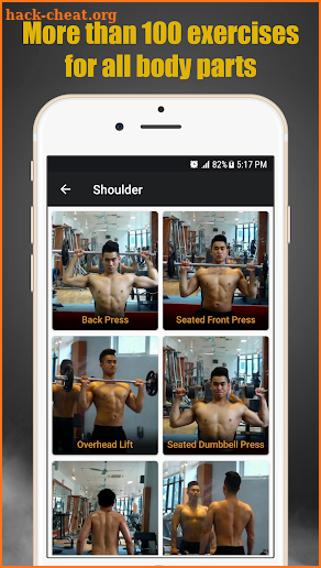 Gym Workout 365 - Easy Home Workouts & Fitness screenshot