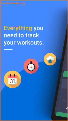 Gym Workout Tracker & Planner for Weight Lifting screenshot