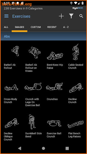 GymACE Pro: Workout Tracker & Body Log screenshot