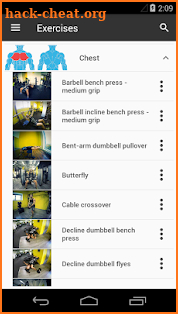 GymApp Pro Workout Log screenshot