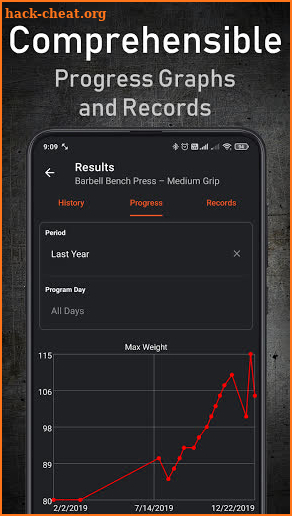 GymUp PRO - workout notebook screenshot