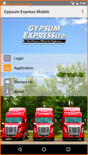 Gypsum Express Mobile screenshot