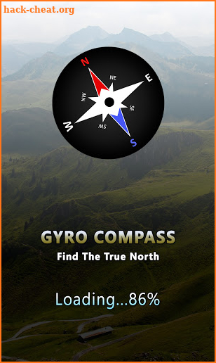 Gyro Compass App: Find the True North Finder App screenshot