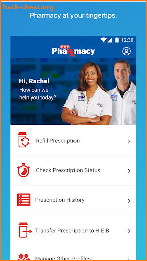 H-E-B Pharmacy screenshot