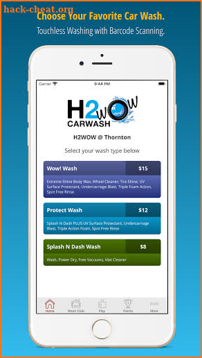 H2WOW Carwash screenshot