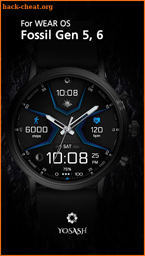 H350 Watch Face - YOSASH screenshot