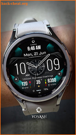H385 Hybrid Watch Face screenshot