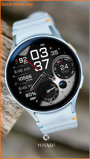 H390 Hybrid Watch Face, YOSASH screenshot