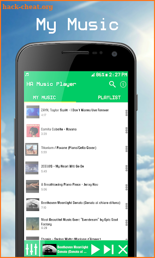 HA Music Song Player screenshot