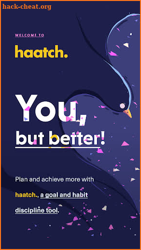 haatch. - Goal & Habit Tracker screenshot