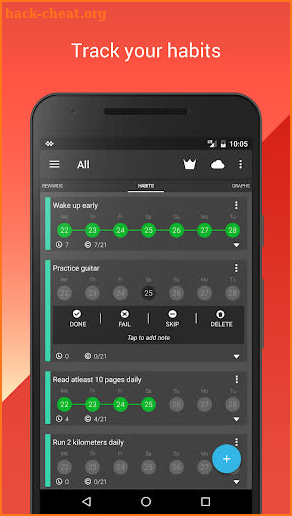 HabitHub - Habit and Goal Tracker screenshot