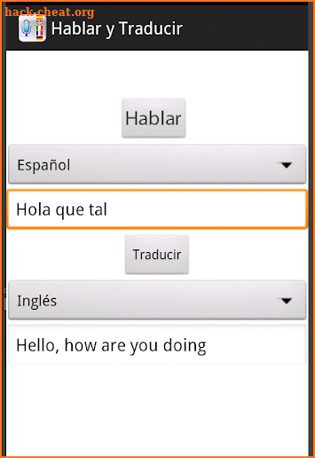 Hablar y Traducir al Inglés screenshot