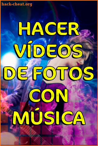 Hacer Videos De Fotos Con Musica y Escribir Guia screenshot