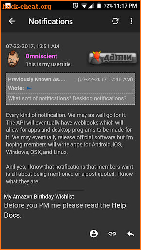 Hack Forums Mobile screenshot