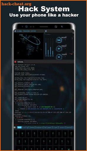 Hack System -- Hack Launcher screenshot