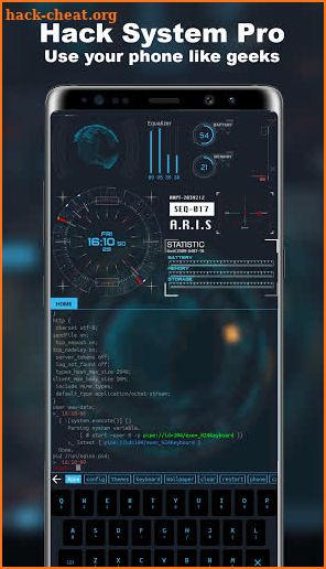 Hack System Pro - Aris Launchers screenshot