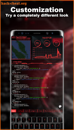 Hack Theme - Aris Launcher screenshot