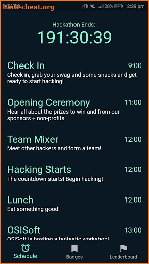 HackDavis 2019 screenshot