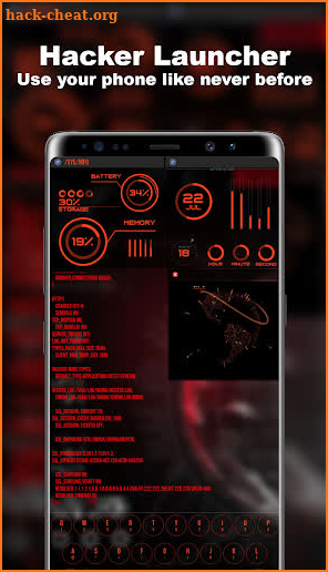 Hacker Launcher Pro screenshot