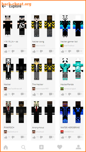 Hackers Skins For Minecraft screenshot