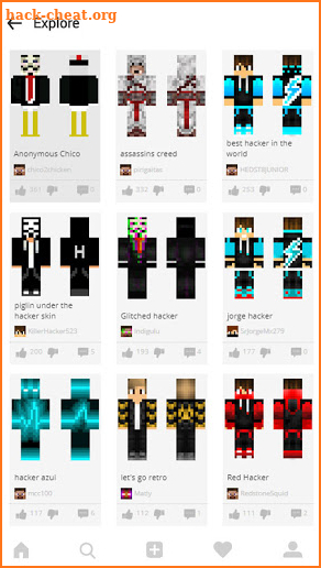 Hackers Skins For Minecraft screenshot